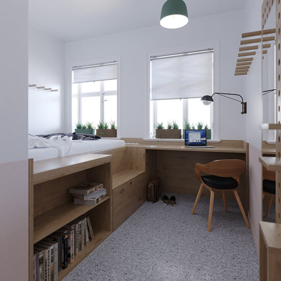 Hostel, Interiordesign, Innenarchitekt, Architekt, Bauen im Bestand, Umbau, Sanierung, Hotelzimmer, Hoteldesign