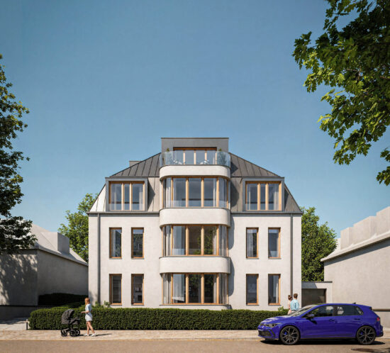 Frontalperspektive Haus Zoo