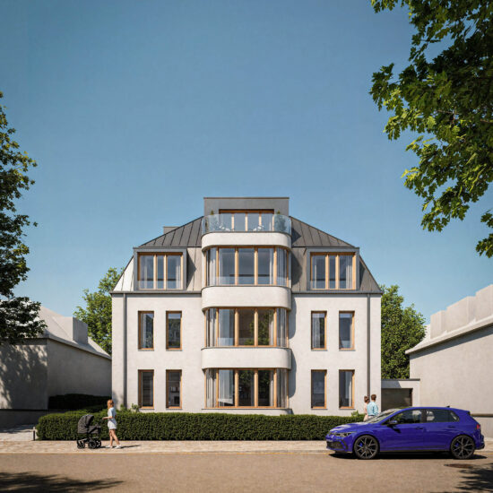 Frontalperspektive Haus Zoo
